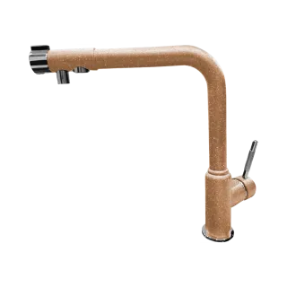 Смеситель для кухни GranFest 7671 терракот